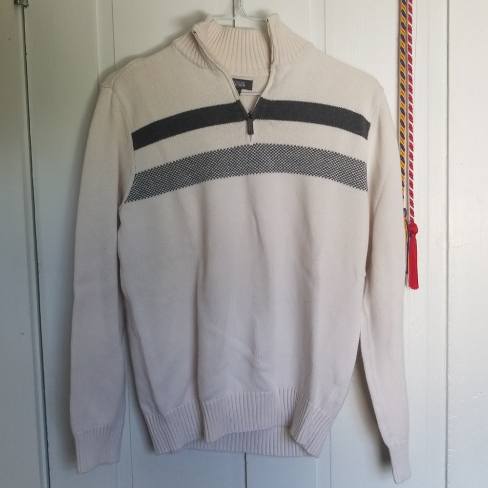 kenneth cole zipup turtle neck
